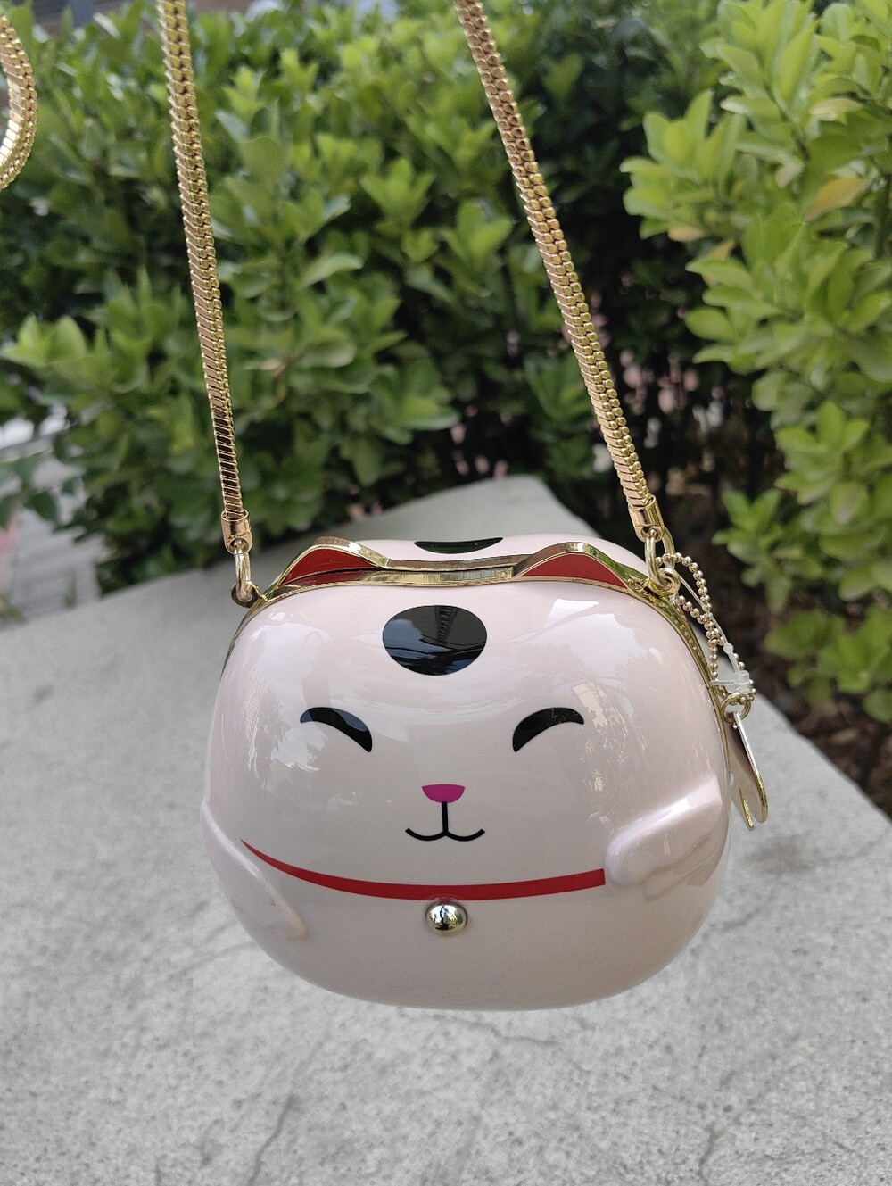 Kate Spade Tokyo Lucky Cat Crossbody Bag Pink with Oringnal Box